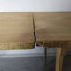 Table a rallonge pied compas