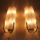 Art Deco wall lamps from cinema, vintage