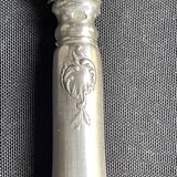 6 Table knives – Silver plated