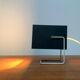 Mid-century minimalist table lamp by Wilhelm Braun Feldweg for Doria Leuchten, 1960s.