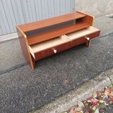 Vintage chest of drawers 2 doors 2 flaps