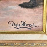 Oil on canvas, signed R.Hervé – 2nd part XXth