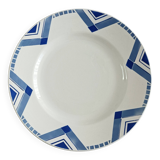 Mounted plate, compote dish Moulin des loups Pax