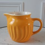 Yellow ceramic pitcher 70s
