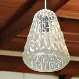 Bubble glass hanging lamp in style of Helena Tynell