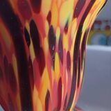 Paire de vase en verre vintage