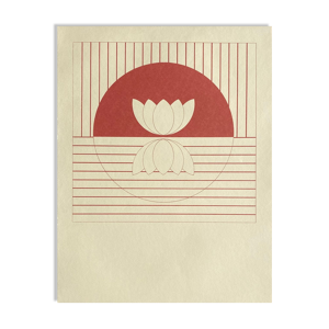 Sérigraphie Nénuphars - 1981