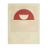 Water lilies Screen printing 1981