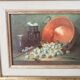 Oil painting on cardboard small format still life