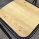 4 vintage school design chairs 1960
