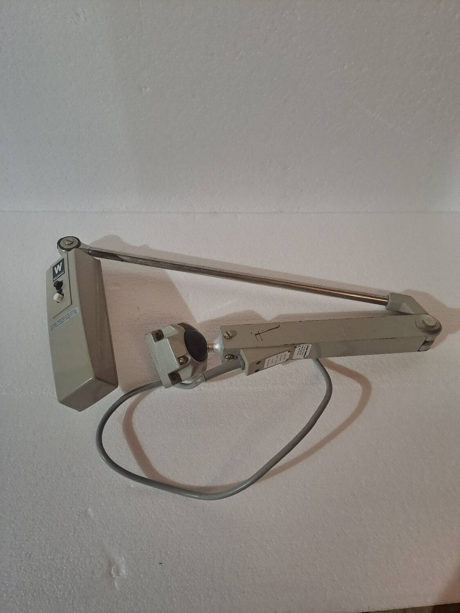 Lampe d'atelier industrielle Waldmann ST204N