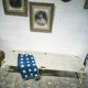 Lit de camp militaire en toile