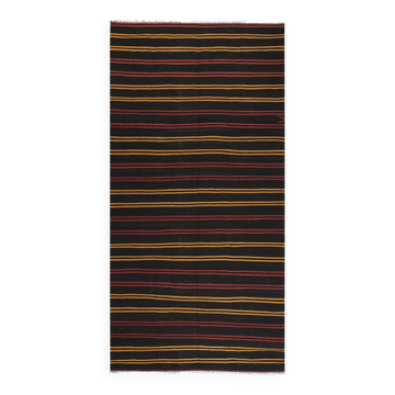 Tapis Kilim turc vintage tissé main