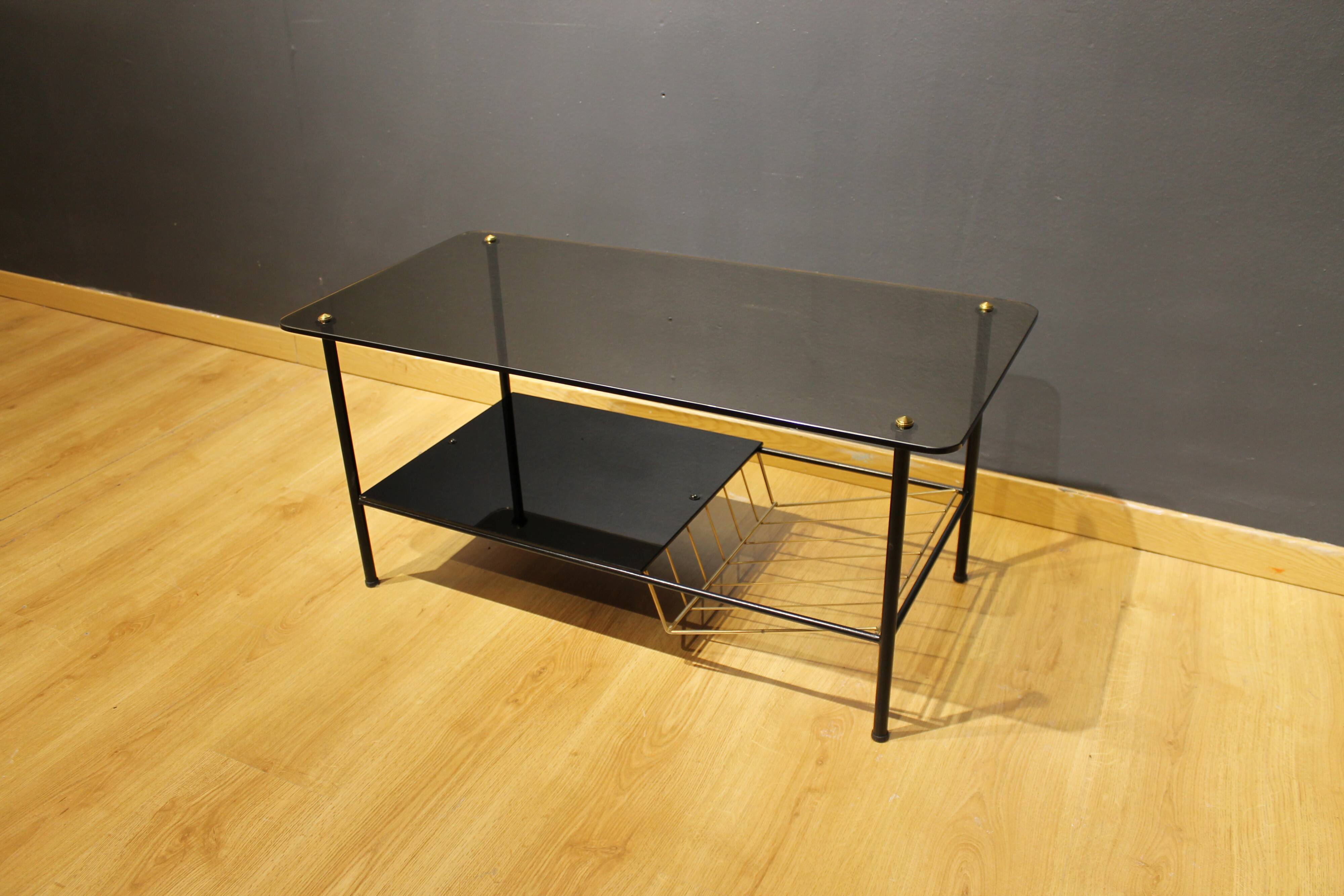 Coffee table in the style of Pierre Guariche