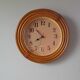 Rattan clock