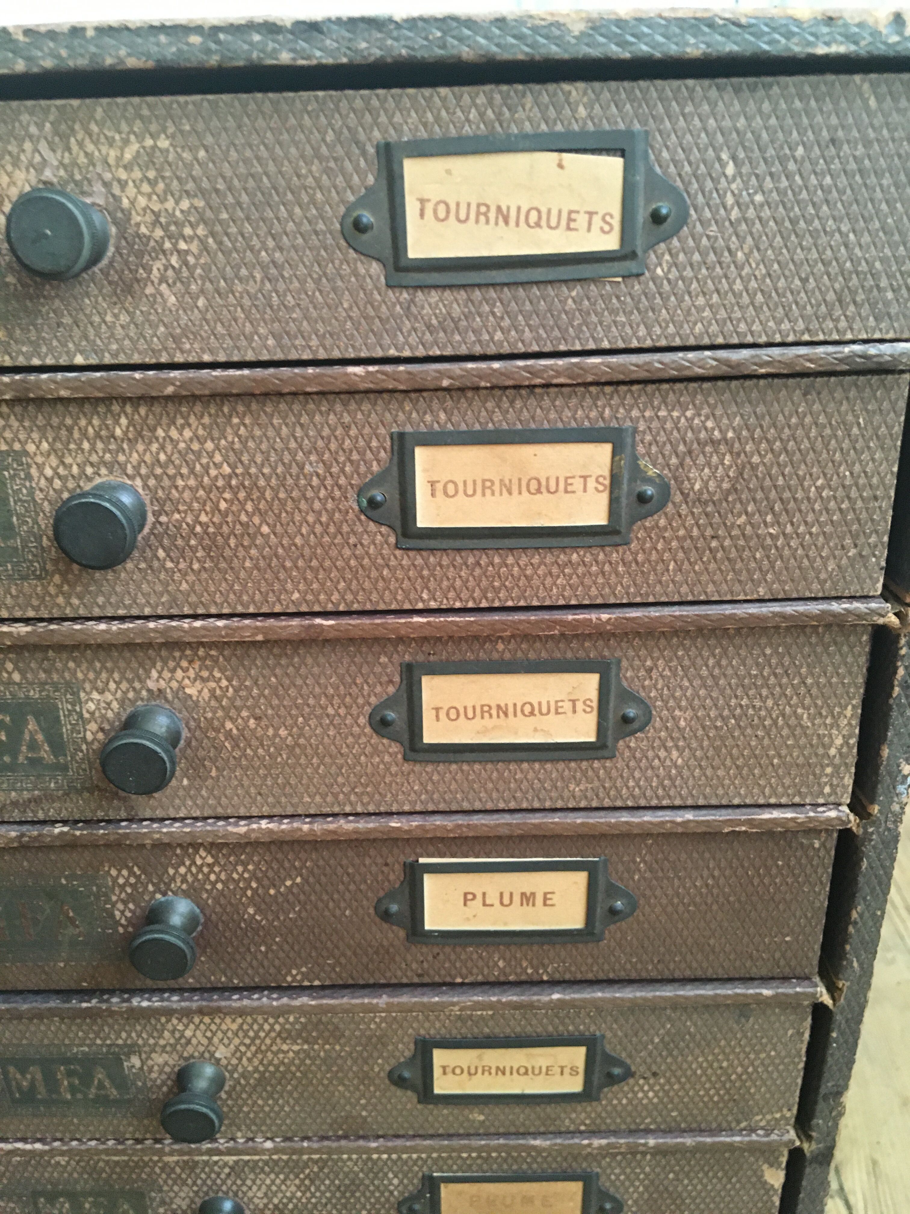 Former haberdashery display