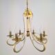 Chandelier from Solari SRL Florence, Italy, 1980s