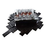 Poliarte Brutalist Wall Lamp by Albano Poli, 1970