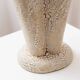 Beige Ceramic Fat Lava Statue – Abstract Mid-Century Modern Sculpture (2000s)