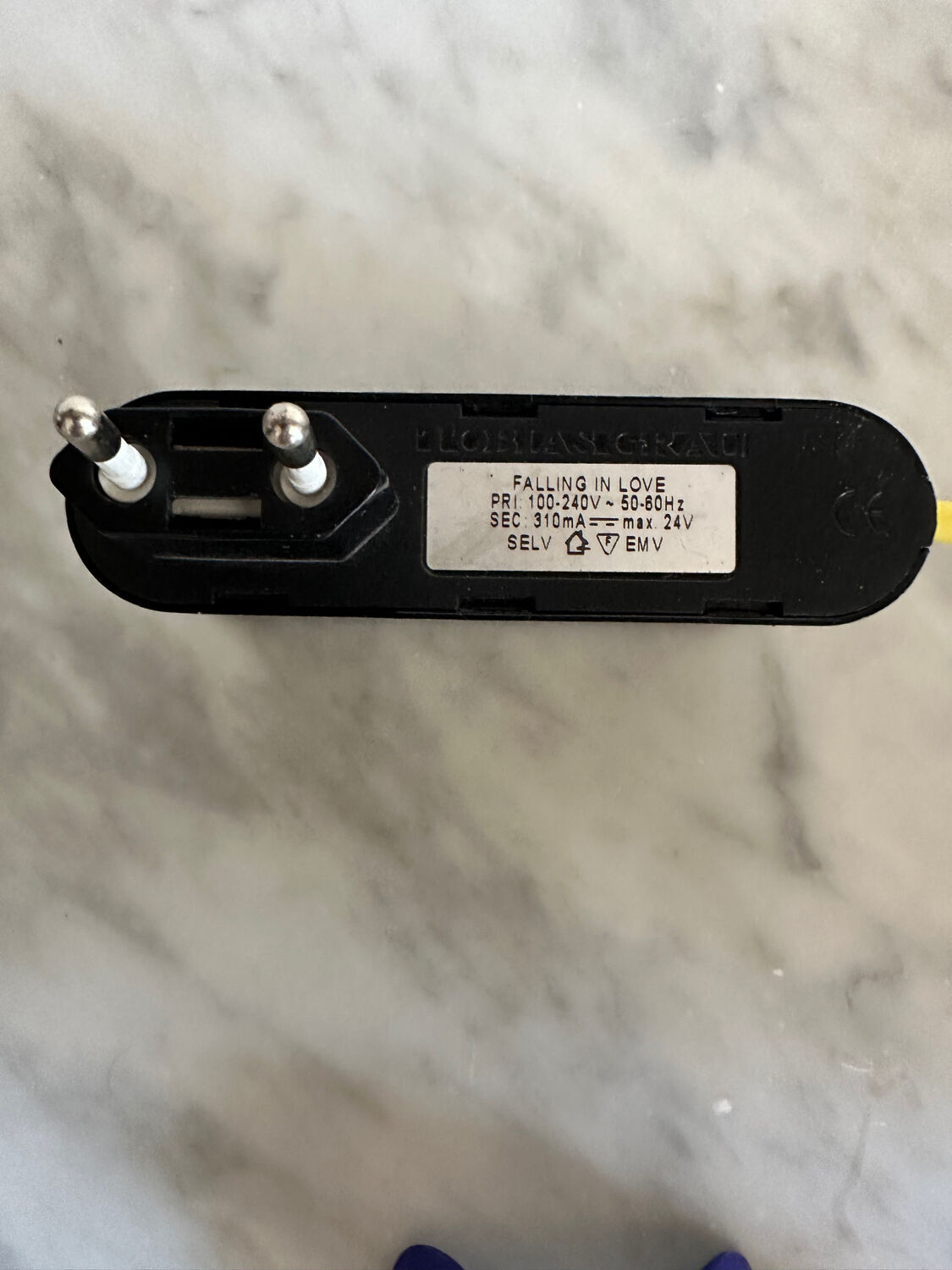 Table lamp Falling in love