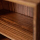 Classic vintage Danish rosewood wardrobe from the mid-century, 1960s.