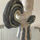 Vintage coq from the 60s in glazed stoneware