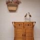 Bamboo and rattan chest of drawers from the 60s