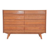 Commode U 453 bois par Jiri Jiroutek pour Interier Praha 1960