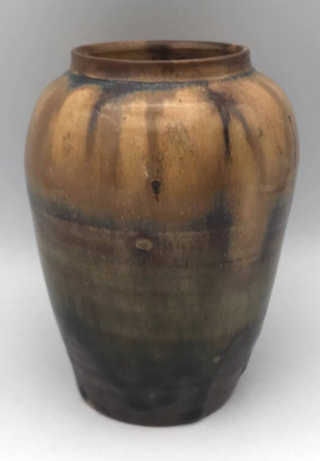 Stoneware VASE signed Thomas CARTIER, Saint Amand en Puisaye, 1918, Art Nouveau