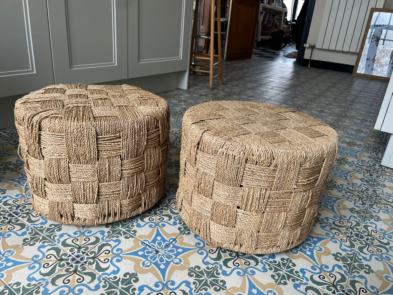 Duo 70s poufs