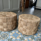 Duo 70s poufs