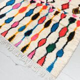 Tapis berbère marocain Azilal coloré 2,56x1,48m