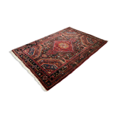 Oriental carpet old handmade wool, 157x105 cm