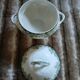 Small antique soup tureen in ironstone