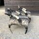 Ensemble de 2 fauteuils ethniques en cornes de buffles