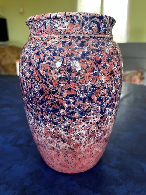 Jean Marais vase with "scorpion" stamp.