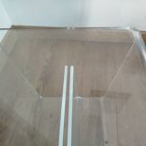 Original plexiglass side table, 1970s