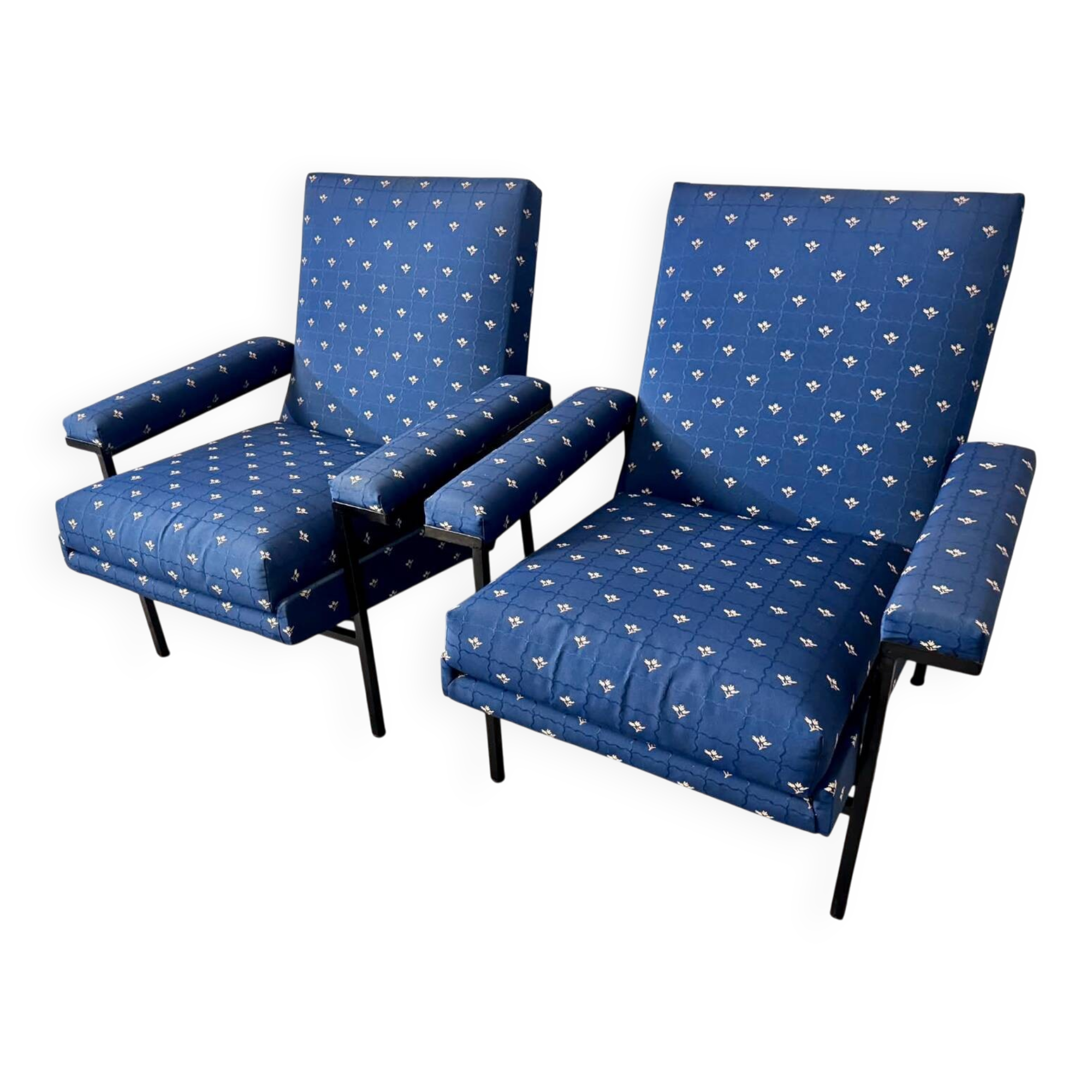 Guariche Armchairs ARP Guariche Motte Mortier 1955