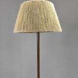 Copper and rope floor lamp circa 1950
