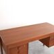 Mid-Century Danish Teak Desk from Domino Møbler, 1960s.