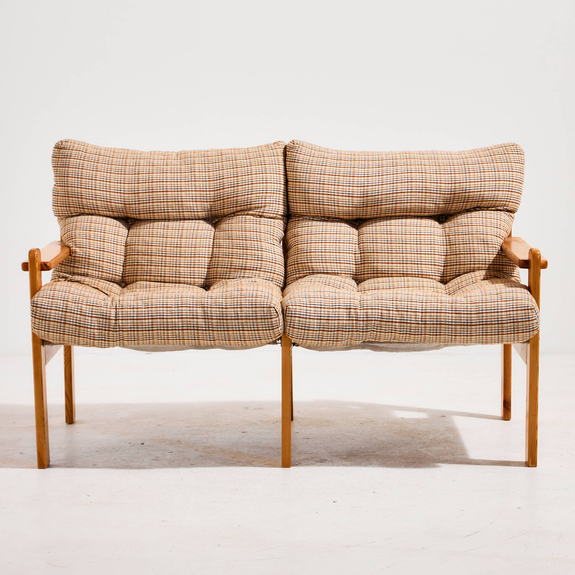 Upholstered sofa set, Set of 3