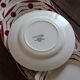 Lot 6 flat plates red Ciboulette Digoin Sarreguemines