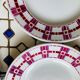 X6 assiettes plates Stuart Moulins des loups France- cuisine-vintage-rétro