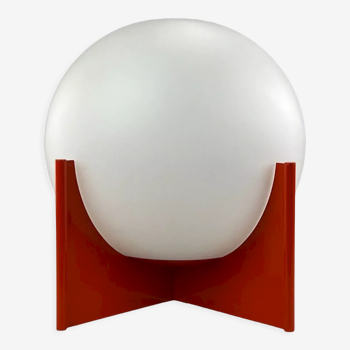Lampe à boule space age design verre métal 60s 70s