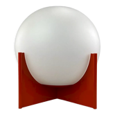 Lampe à boule space age design verre métal 60s 70s