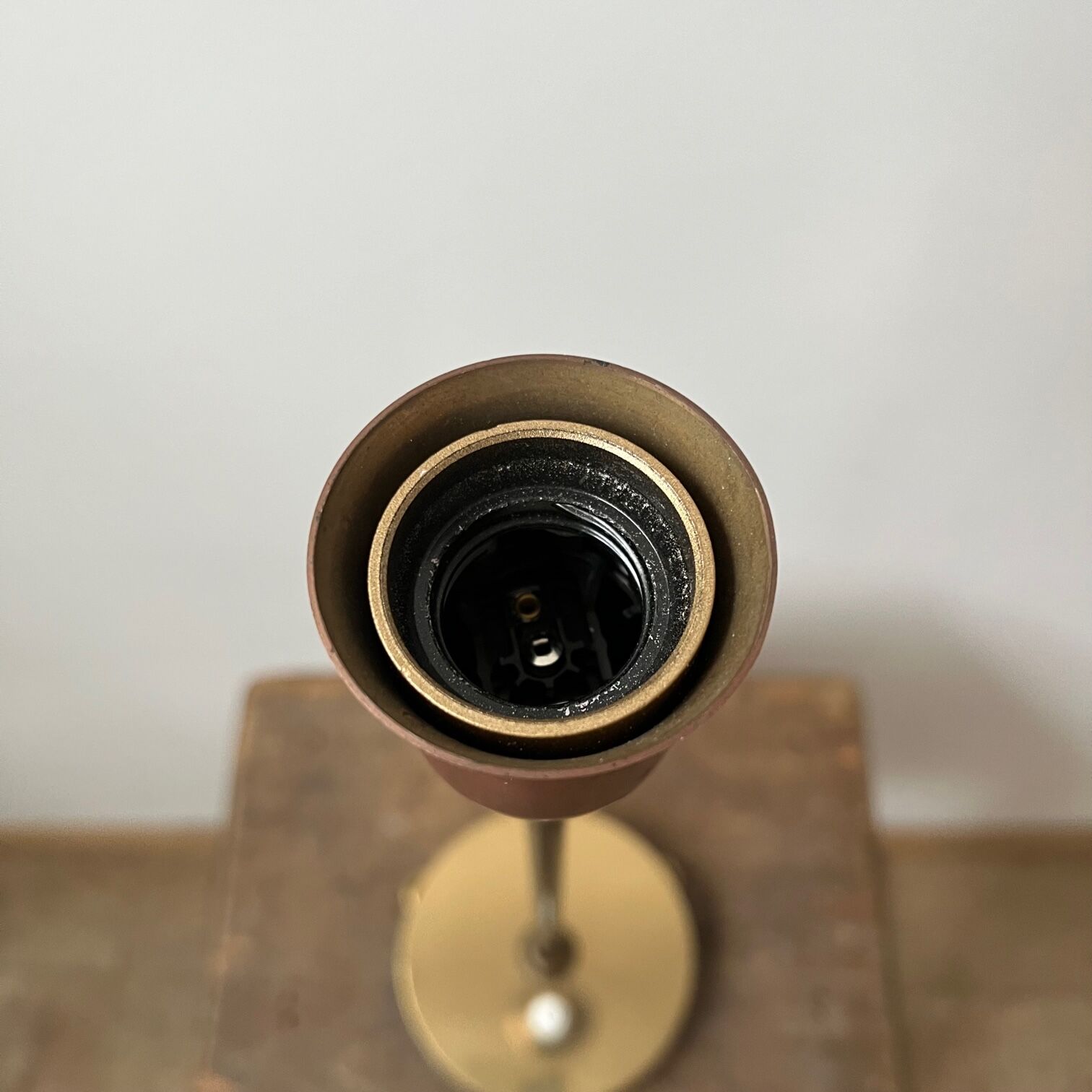 Josef Frank Brass Mid-Century Table Lamp Model 2552