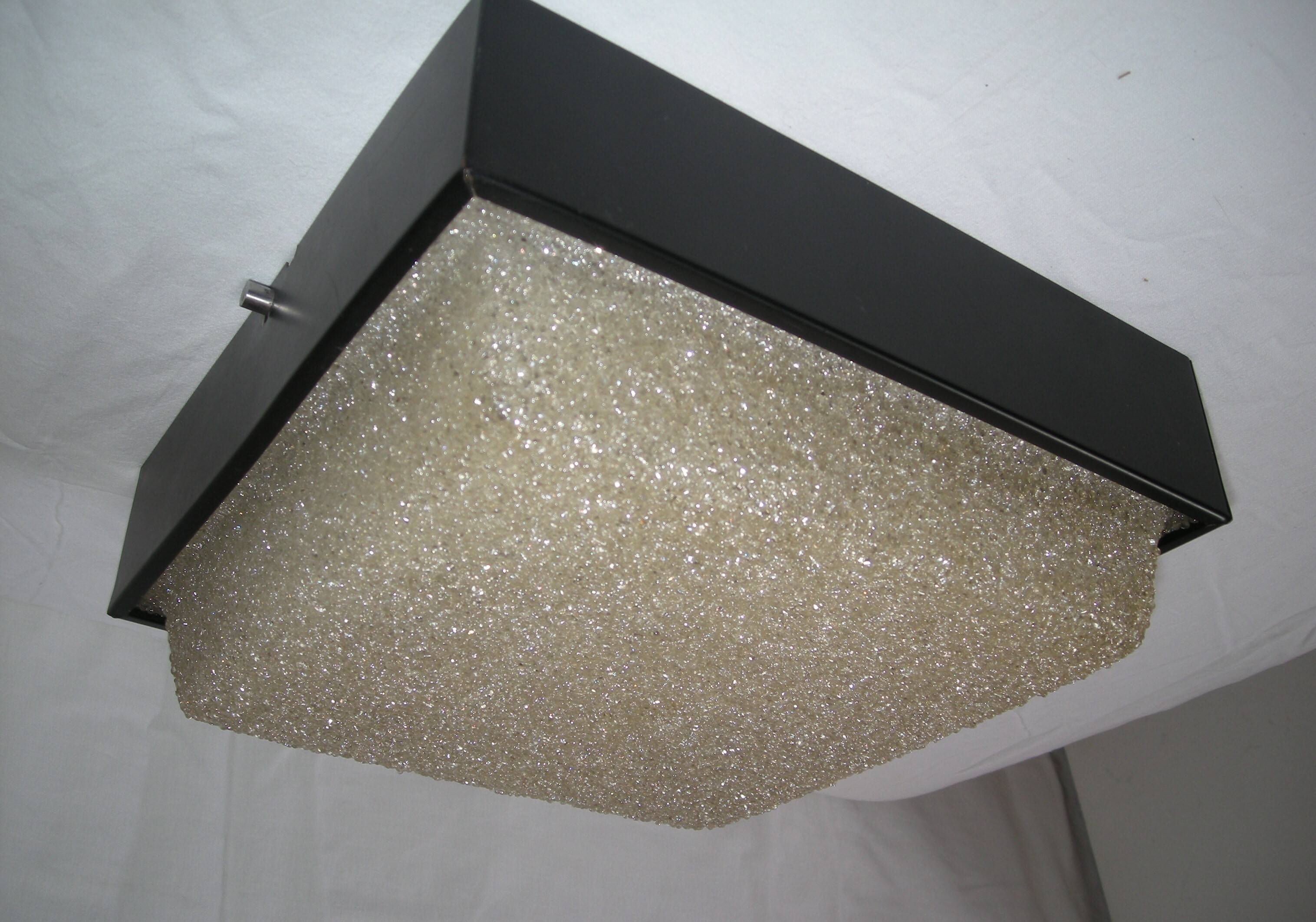 Bauhaus style ceiling light from the 50s - 60s