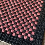 Tapis vintage en laine tissée