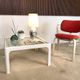 Coffee table with glass top by Peter Ghyczy for Horn Collection, 1960s