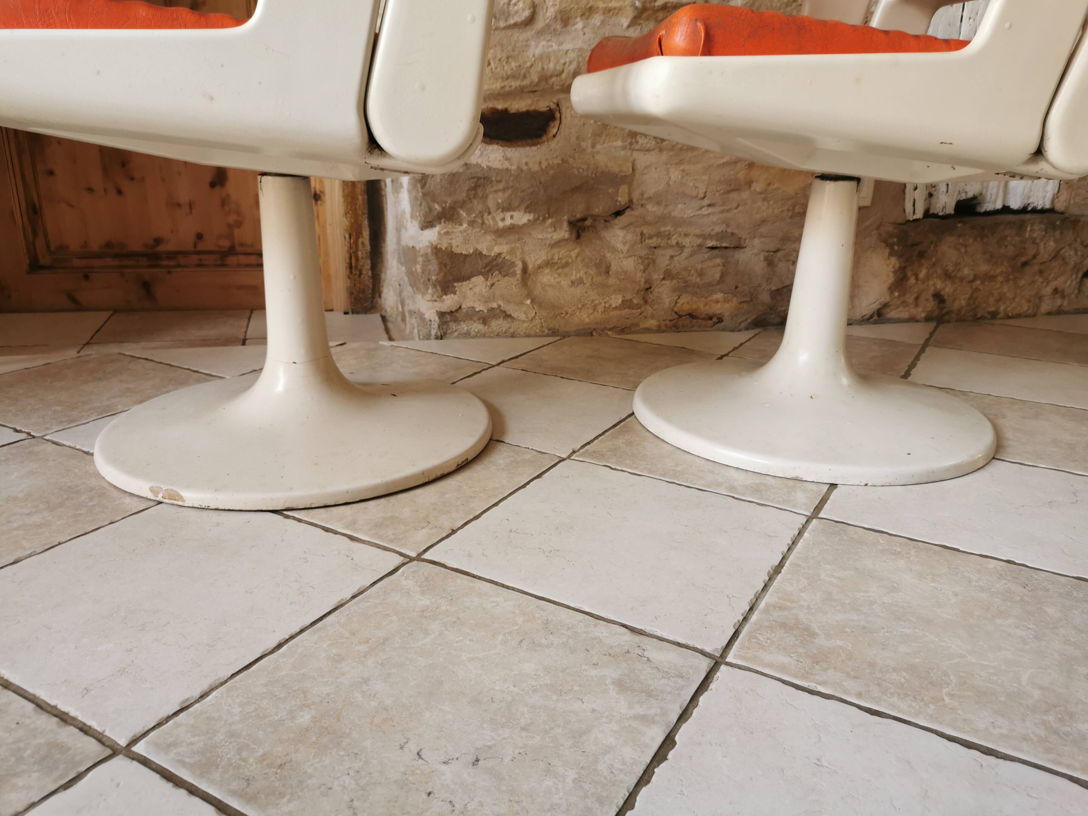 Pair of armchairs, 1970s